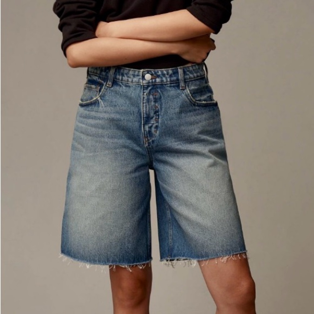 PILCRO➕NWT Classic Bermuda Denim Shorts